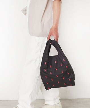 MOONBAT POLO RALPH LAUREN ポロポニー ポケッタブル レインバック ブラック