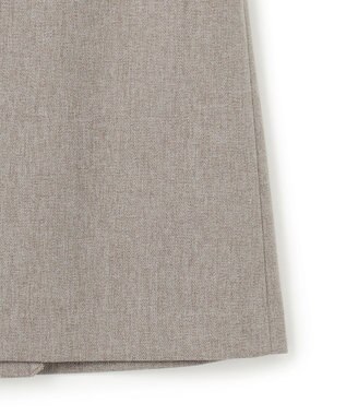 23区 L 【洗える/セットアップ対応】ウールライクカルゼ タイト スカート ベージュ系