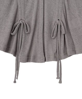 Green Parks シアーリブシャーリングプルオーバー Gray