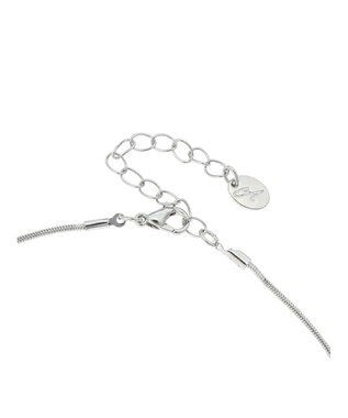 AMERICAN HOLIC テクスチャーメタル・淡水パールＳＥＴネックレス Silver