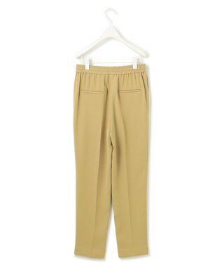 ICB 【洗える】ライトダブルクロス ドロストパンツ クレイベージュ系