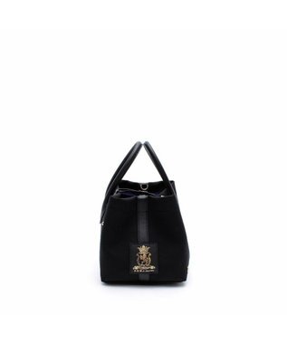 A.D.M.J. 【ファブリック】オフィサー/イタリアンファブリックトートS ブラック