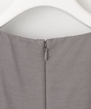 J.PRESS LADIES L 【WEB限定カラーあり・洗える】 ブライトスパンボイル ワンピース ライトグレー系