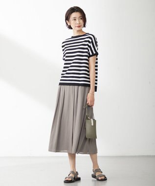 J.PRESS LADIES 【WEB限定カラーあり・セットアイテム】コインケース付き スマホ ポシェット カーキ系