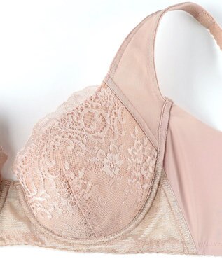 Wing ブラジャー 脇胸すっきり 脇高設計 背中の段差を軽減 肩にくいこみにくい 快適なつけごこち 【すっきりスムージング】 ブラ NB2724 ウイング／ワコール ベージュ