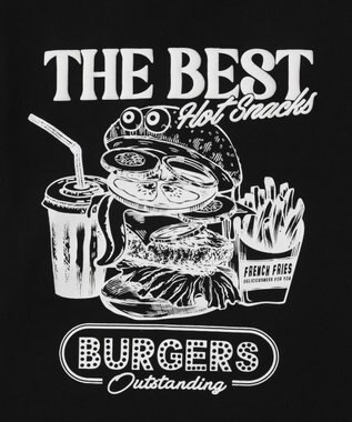 WEGO 【ユニセックス着用ITEM】グラフィックアンサンブルT（LS） ブラック