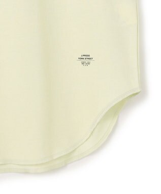 J.PRESS YORK STREET 【UNISEX】接触冷感 ラグランスリーブTシャツ ライトグリーン系