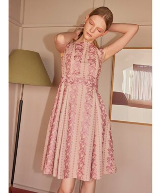 TOCCA 【洗える・消臭】RIBBON PARLOUR ドレス ピンク系
