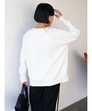 AMERICAN HOLIC ロゴニットプルオーバー Ivory