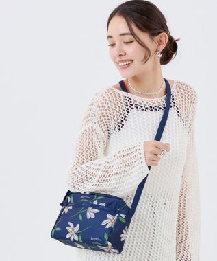 LeSportsac DANIELLA CROSSBODY/フローラルブルームズネイビー