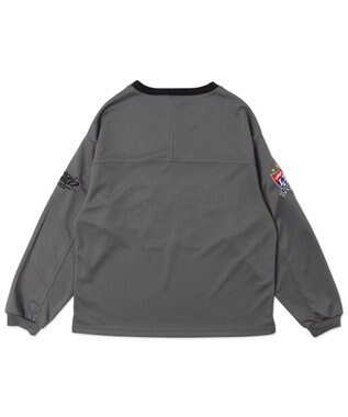 WEGO 【ユニセックス着用ITEM】ナンバリングホッケーT（LS） グレー