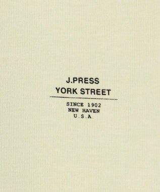J.PRESS YORK STREET 【UNISEX】接触冷感 ラグランスリーブTシャツ ライトグリーン系
