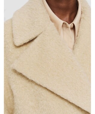 JOSEPH アルパカブランケット　ショートコート Champagne