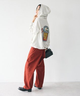 CRAFT STANDARD BOUTIQUE URANIWAプリントパーカー Oatmeal