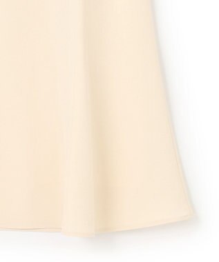 BEIGE， 【洗える】CINDY / フレアスカート Sheer Orange × White