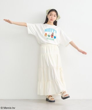 earth music&ecology ｍｉｆｆｙ／ｅａｒｔｈ　ミッフィーフレンズアニメーションＴ Off White