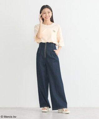 earth music&ecology ｍｉｆｆｙ／ｅａｒｔｈ　ミッフィーフレンズアニメーションＴ Pink Orange