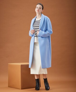 BEIGE， 【S-size】PASSY / チェスターコート Sax