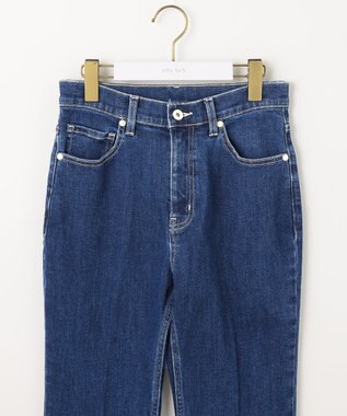 ANY SIS S 【美Denimシリーズ】センタープレスセミフレア デニム インディゴ