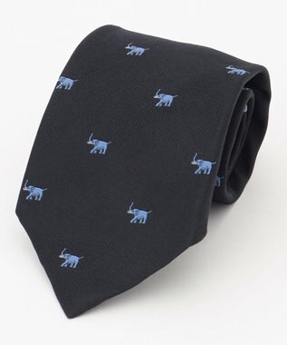 J.PRESS MEN 【STEPHEN WALTERS】アニマルモチーフネクタイ ネイビー系8