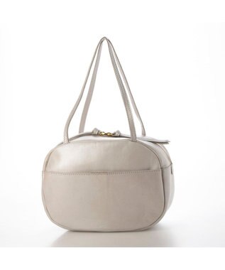 UNBILLION ペルケ perche / 牛革オーバルトート シルバー