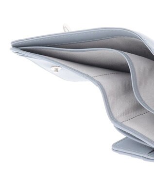 CLATHAS アマン 内BOX二つ折り財布 ライトブルー