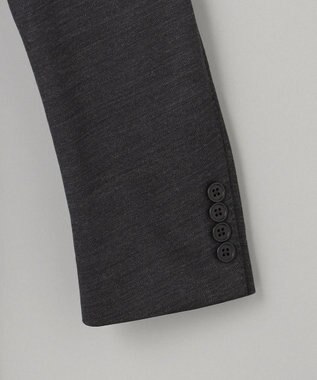 GOTAIRIKU セットアップ対応【洗える/ストレッチ/シワになりにくい】ウォッシャブルジャージー セットアップジャケット_無地（25年モデル） グレー系