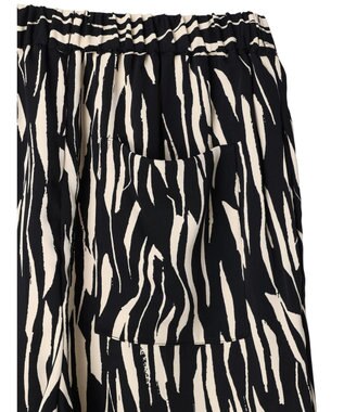 AMERICAN HOLIC サラッとＬｅａｆモチーフパンツ Black