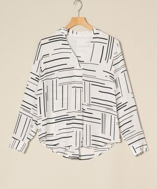 ONWARD Reuse Park 【ICB】ブラウス春夏 オフホワイト