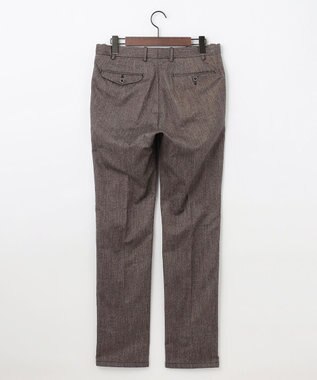 JOSEPH ABBOUD 【ウエストも伸びる！/暖か起毛裏地付/2WAYストレッチ/ オーガニック】オーガニックコットン ウオーム パンツ ベージュ系