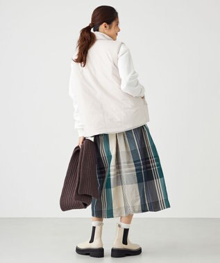 SHARE PARK LADIES 【UNISEX】蓄熱中綿モンスターベスト（S・Mサイズ） オフホワイト