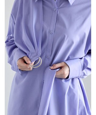 Te chichi Dカンデザインシャツ ブルー