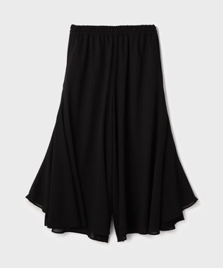 GRACE CONTINENTAL イレギュラーキュロットパンツ ブラック