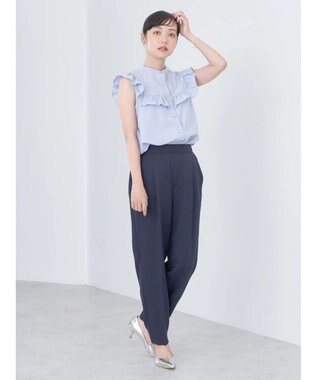 earth music&ecology テーパードパンツ Navy