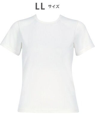 WACOAL 【一般医療機器】 リカバリーウェア 【＆RECOVERY】 ブラトップ カップ付きTシャツ 疲労回復 血行促進 筋肉のコリ改善 上向きのバストライン 3分袖 半袖 レディース CKC710 /ワコール ホワイト