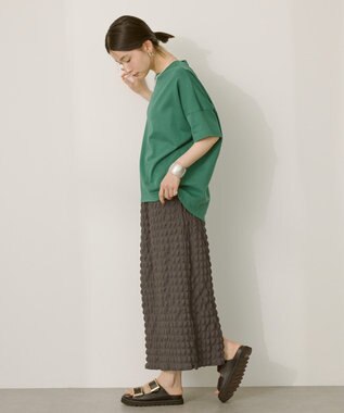 AMERICAN HOLIC ポコポコナロースカート Charcoal Gray