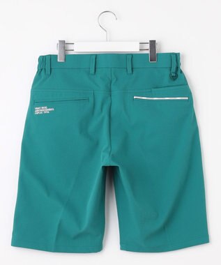 23区GOLF 【MEN】「TEXBRID」軽量ストレッチハーフパンツ パイングリーン系