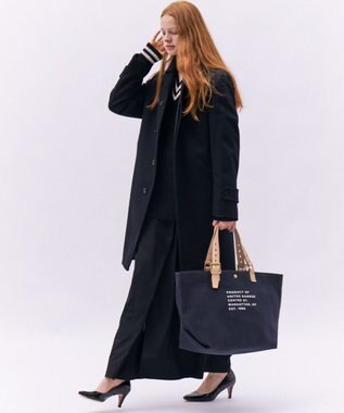 united bamboo 【NAVYS 10月号掲載】UB ベーシックバッグ(ミディアム) ネイビー