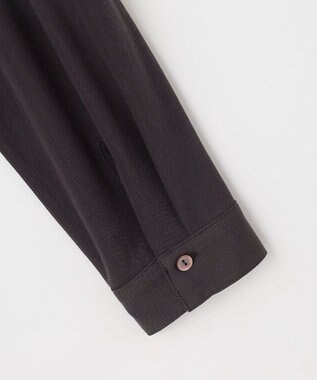 J.PRESS LADIES 【冷房対策に】シアードライトリコット Vネック カーディガン ダークブラウン系