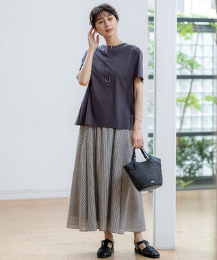 23区 【Oggi8月号掲載】フープトップ ネックレス シルバー系