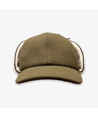 林八百吉商店 un chapeau オリジナルフライトキャップ カーキ