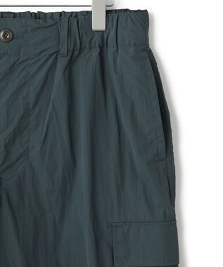 J.PRESS YORK STREET 【UNISEX】ナイロンワッシャー カーゴパンツ スモーキーグリーン系