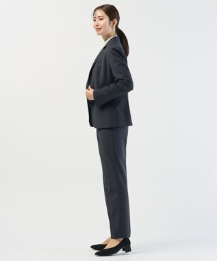 J.PRESS LADIES 【セットアップ対応】BAHARIYE テーラード ジャケット ネイビーピンヘッド系