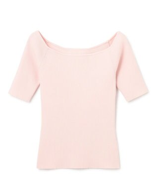 uncrave 【ご好評につき追加生産】ドライタッチ ニット オフショル トップス（uncrave WHITE）