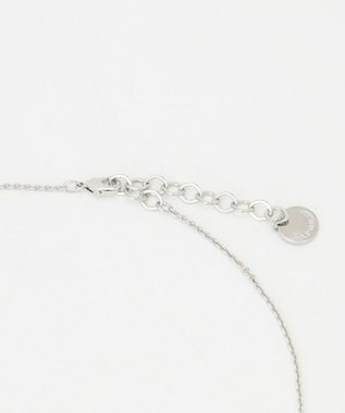 J.PRESS LADIES パールリング ネックレス シルバー系