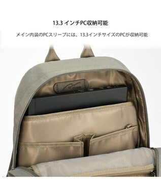 ACE BAGS & LUGGAGE W&.Day/Night キルッコ リュックサック A4サイズ 13.3インチPC収納 19144 ダブルアンドデイナイト ウォームグレー
