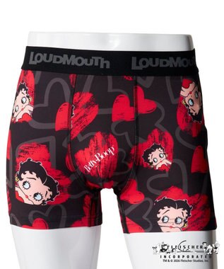 FILA GOLF／marie claire 【LOUDMOUTH×Betty Boop™】メンズ ボクサーパンツ