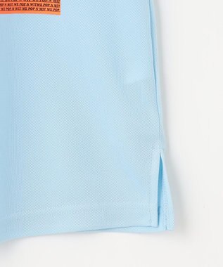 PW CIRCULUS 【UVカット / 吸水速乾】【WOMEN】グラフィティ モック T ゴルフウェア レディース スカイブルー系