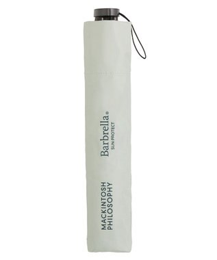 MOONBAT 【晴雨兼用/UVカット率99%】マッキントッシュ フィロソフィー (MACKINTOSH PHILOSOPHY)  折りたたみ日傘 バーブレラ サンプロテクトシリーズ（SUNPROTECT） 60cm オフホワイト