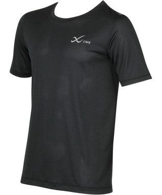 CW-X 【MEN】 CW-X アウター トップス 半袖 吸汗速乾 UVカット率90％以上 DLO135 /ワコール ブラック